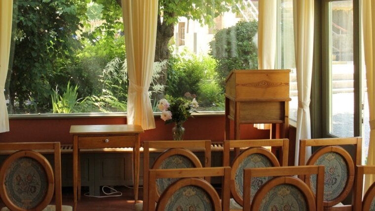 Der Veranstaltungsraum: die Ernst-Abbe-Veranda