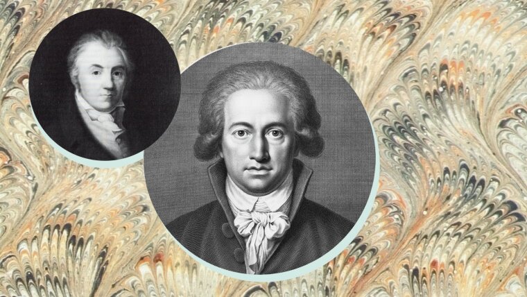 Carl Friedrich Zelter und Johann Wolfgang von Goethe
